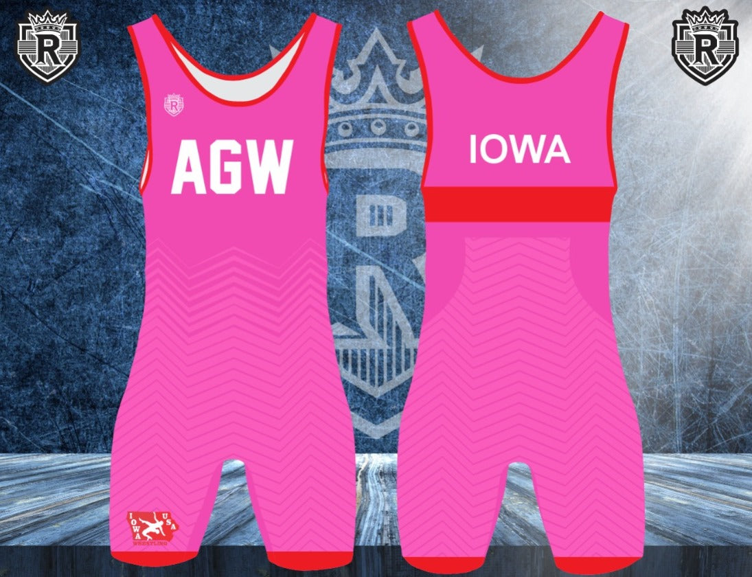 2026 AGW Freestyle Singlet (Pink)