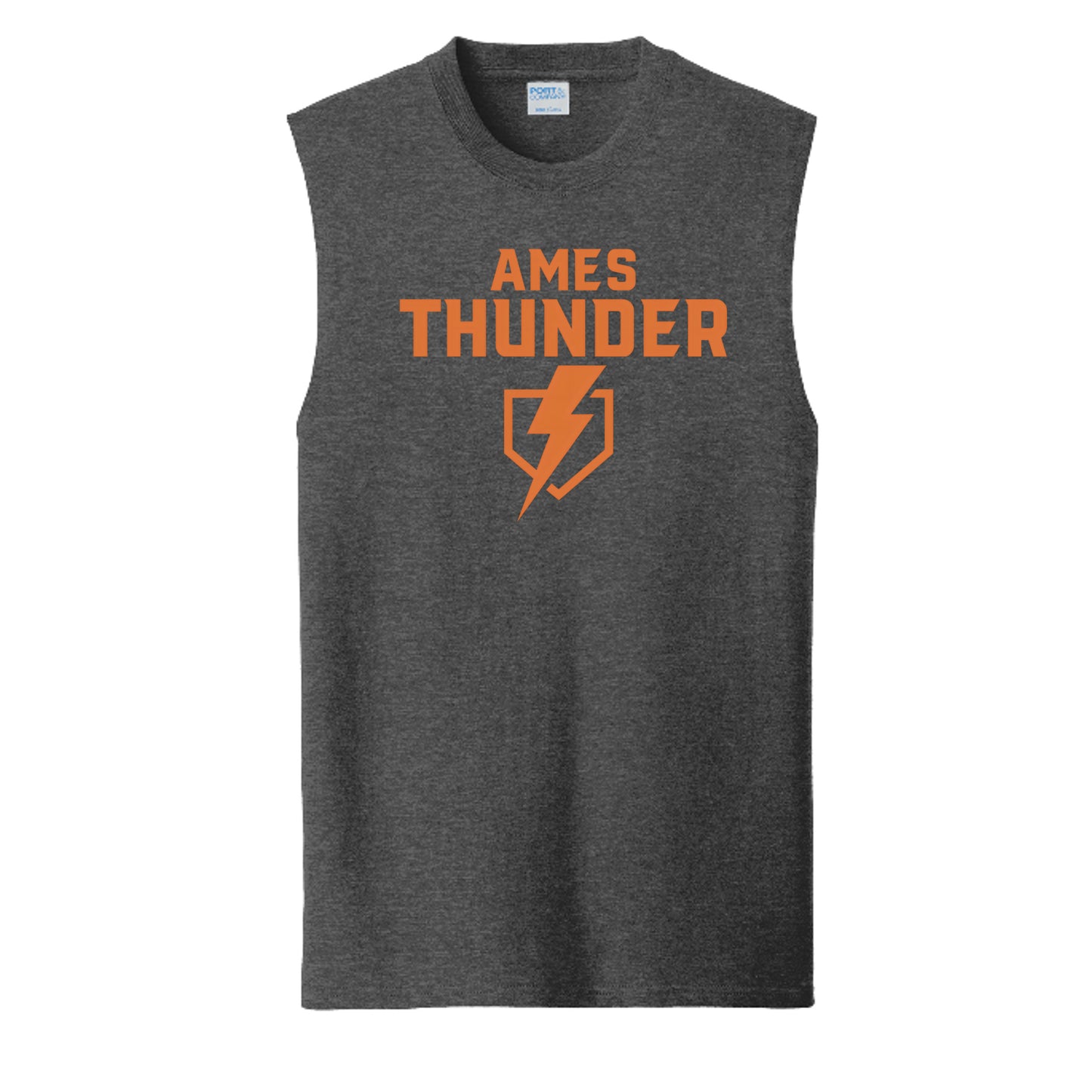 Dark Heather Grey - PC54SL - FRONT