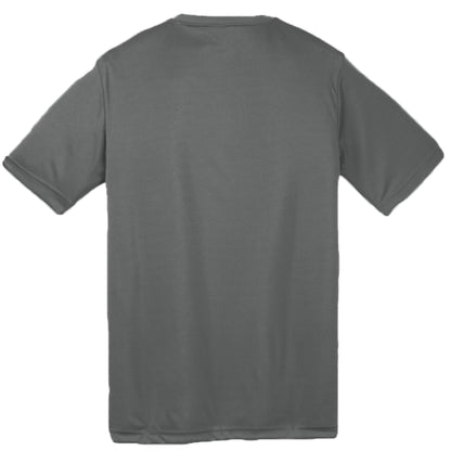 Iron Grey Heather - YST350 - BACK