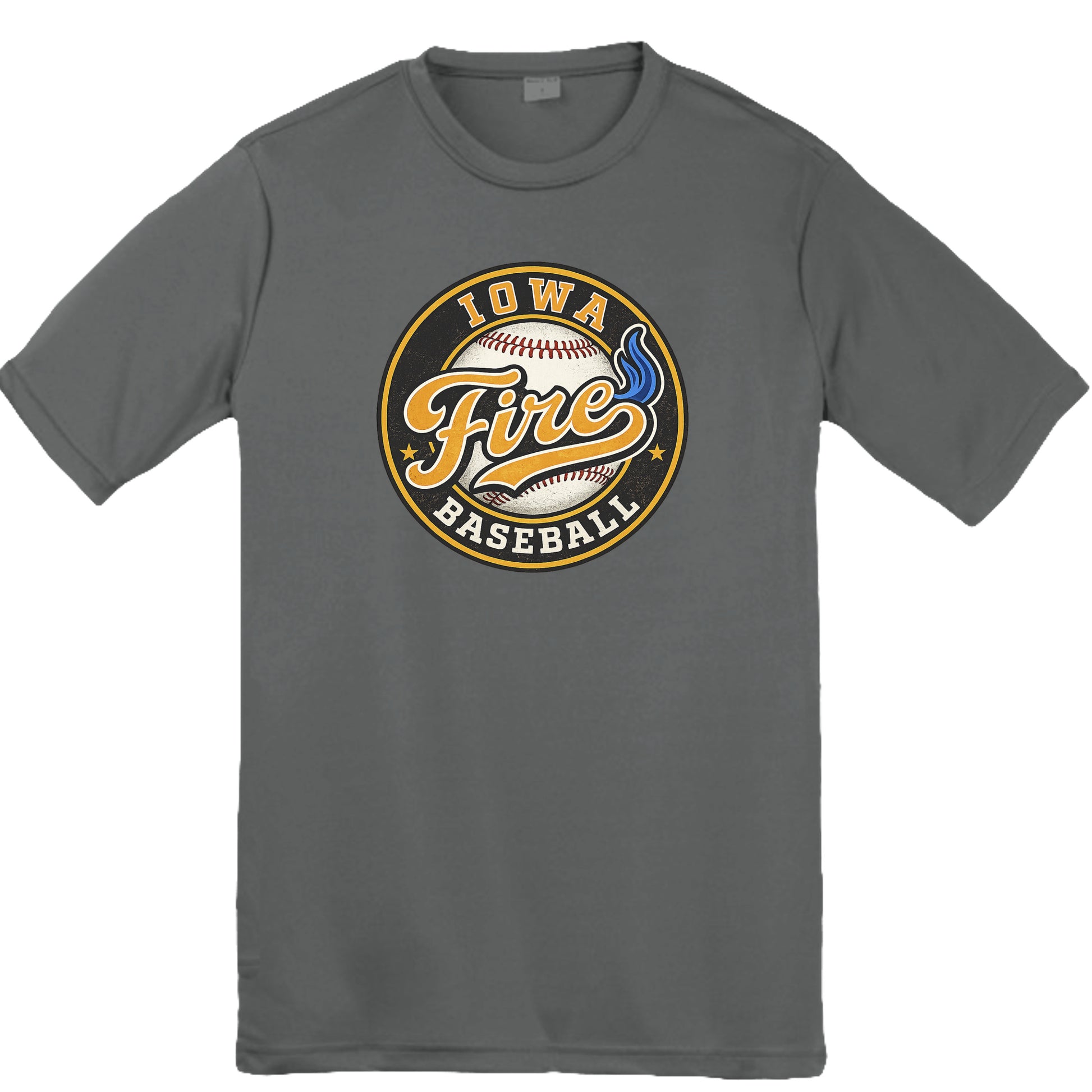 Iron Grey Heather - YST350 - FRONT